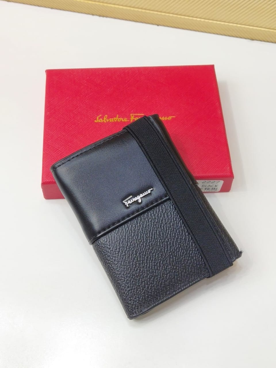 3 Fold Faregamo Wallet