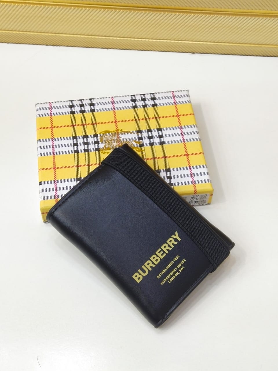 3 Fold Burberry Wallet
