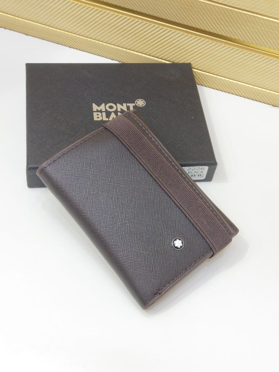 3 Fold Mont Blanc Wallet