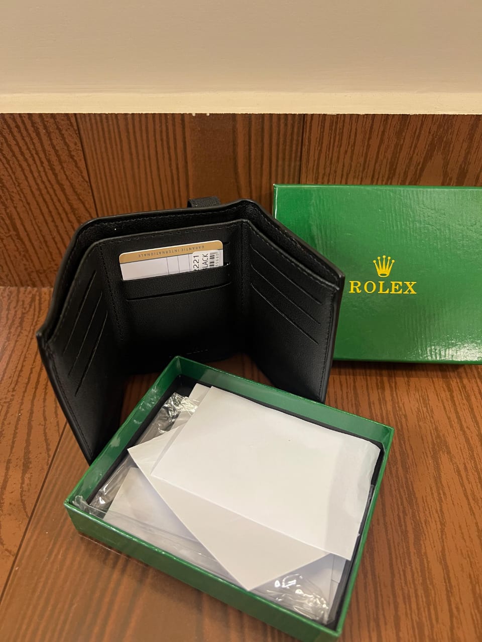 3 Fold Rolex Wallet
