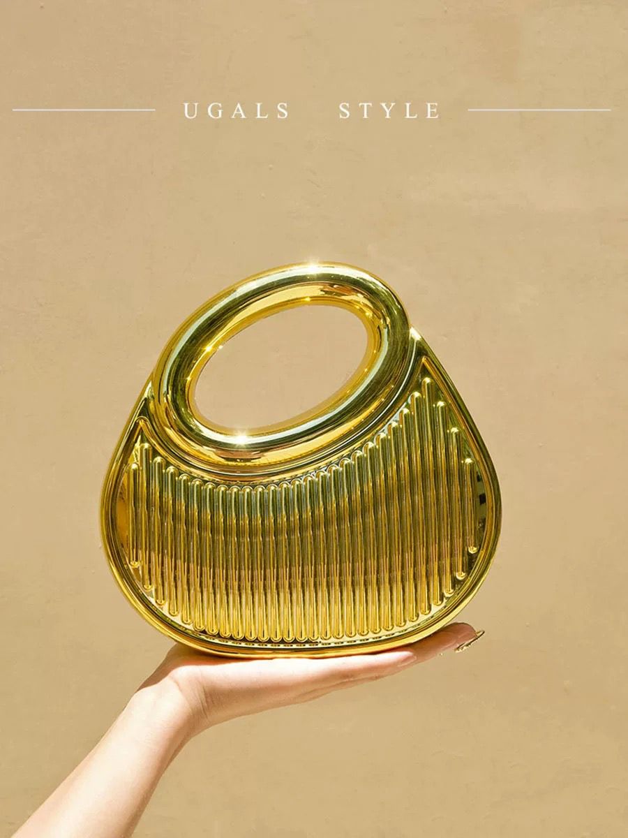 Lunar Luxe Acrylic Crossbody Bag