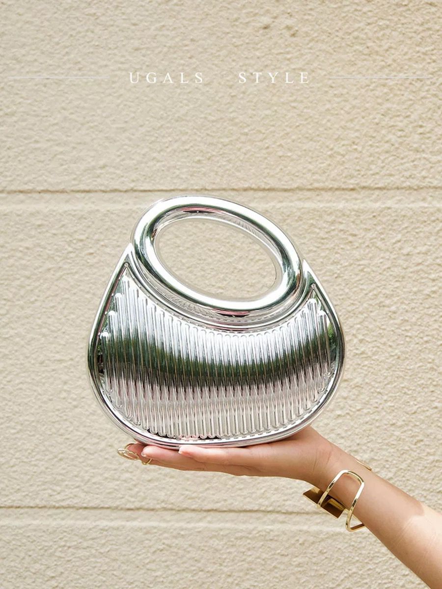Lunar Luxe Acrylic Crossbody Bag
