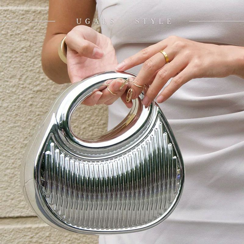 Lunar Luxe Acrylic Crossbody Bag
