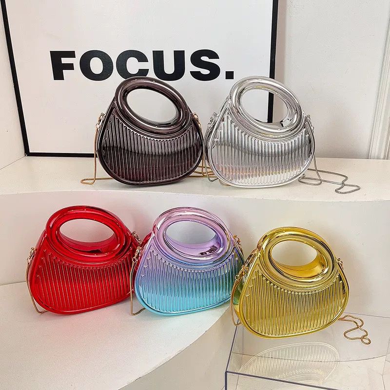 Lunar Luxe Acrylic Crossbody Bag