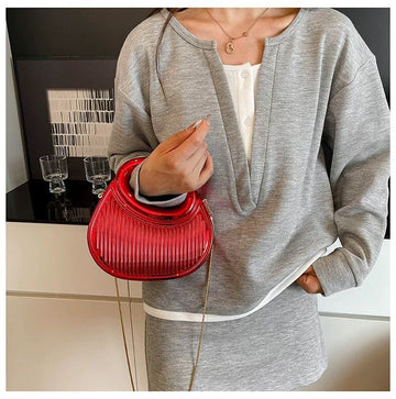 Lunar Luxe Acrylic Crossbody Bag