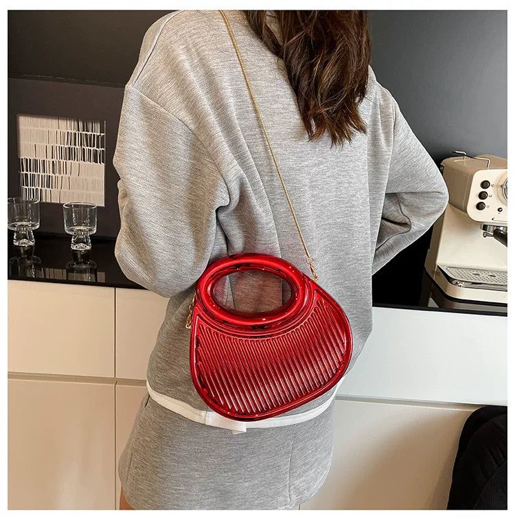 Lunar Luxe Acrylic Crossbody Bag