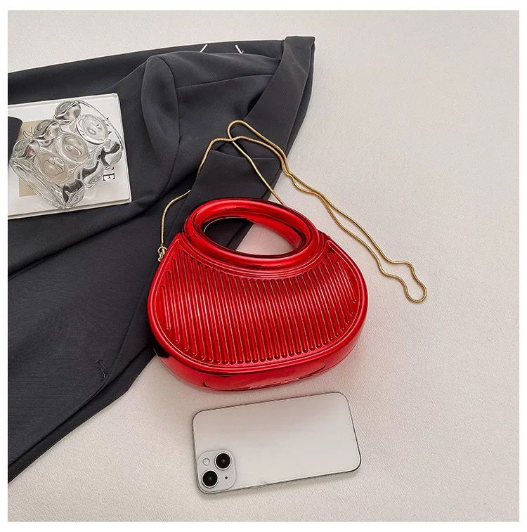 Lunar Luxe Acrylic Crossbody Bag