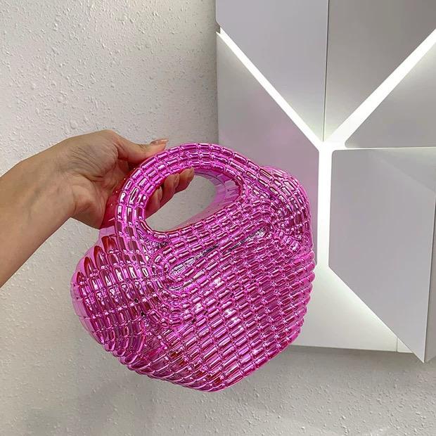 Stylish Acrylic Handbag Designer Crossbody Shoulder
