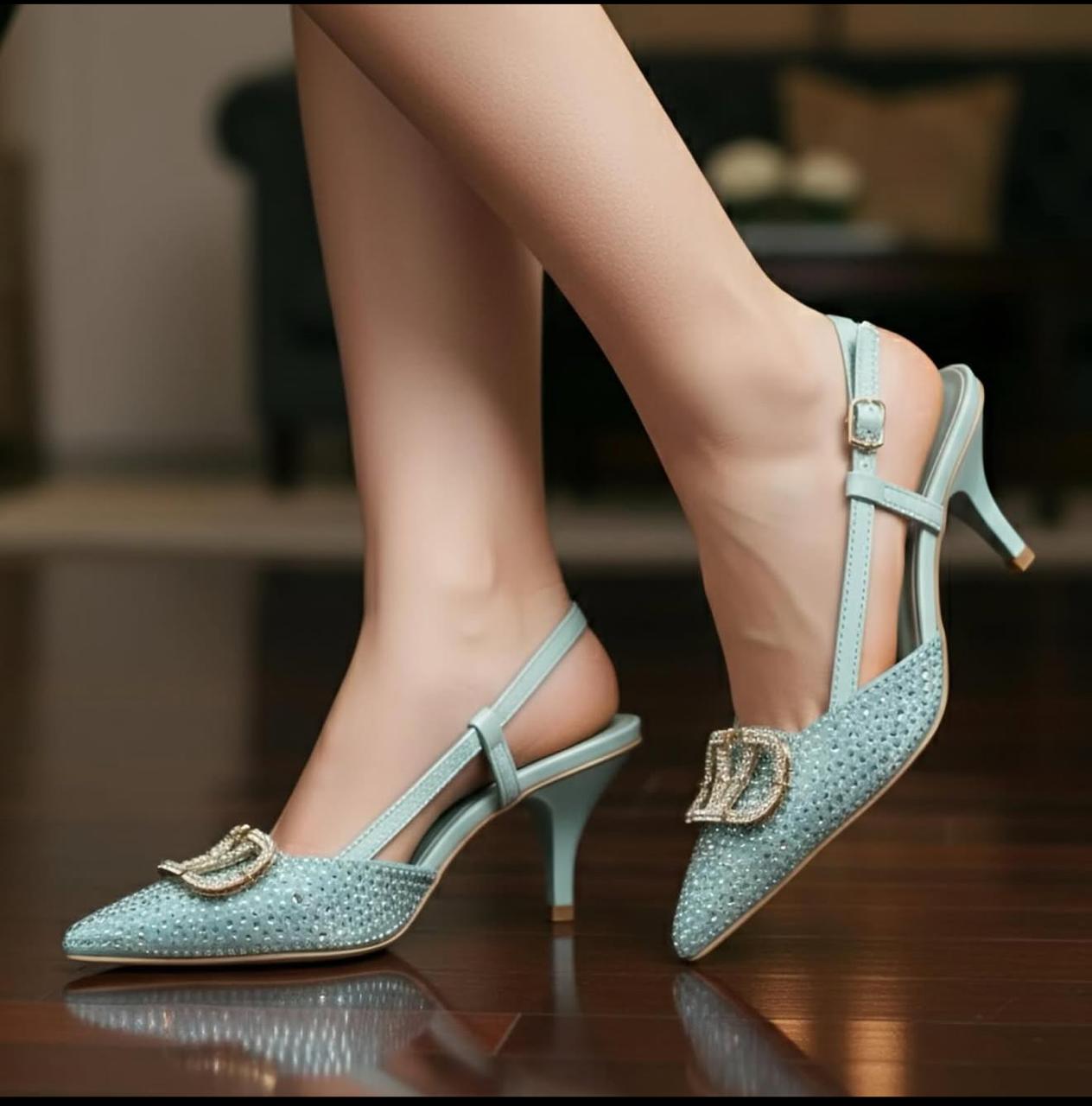 Zawj Buckle Fancy Heels