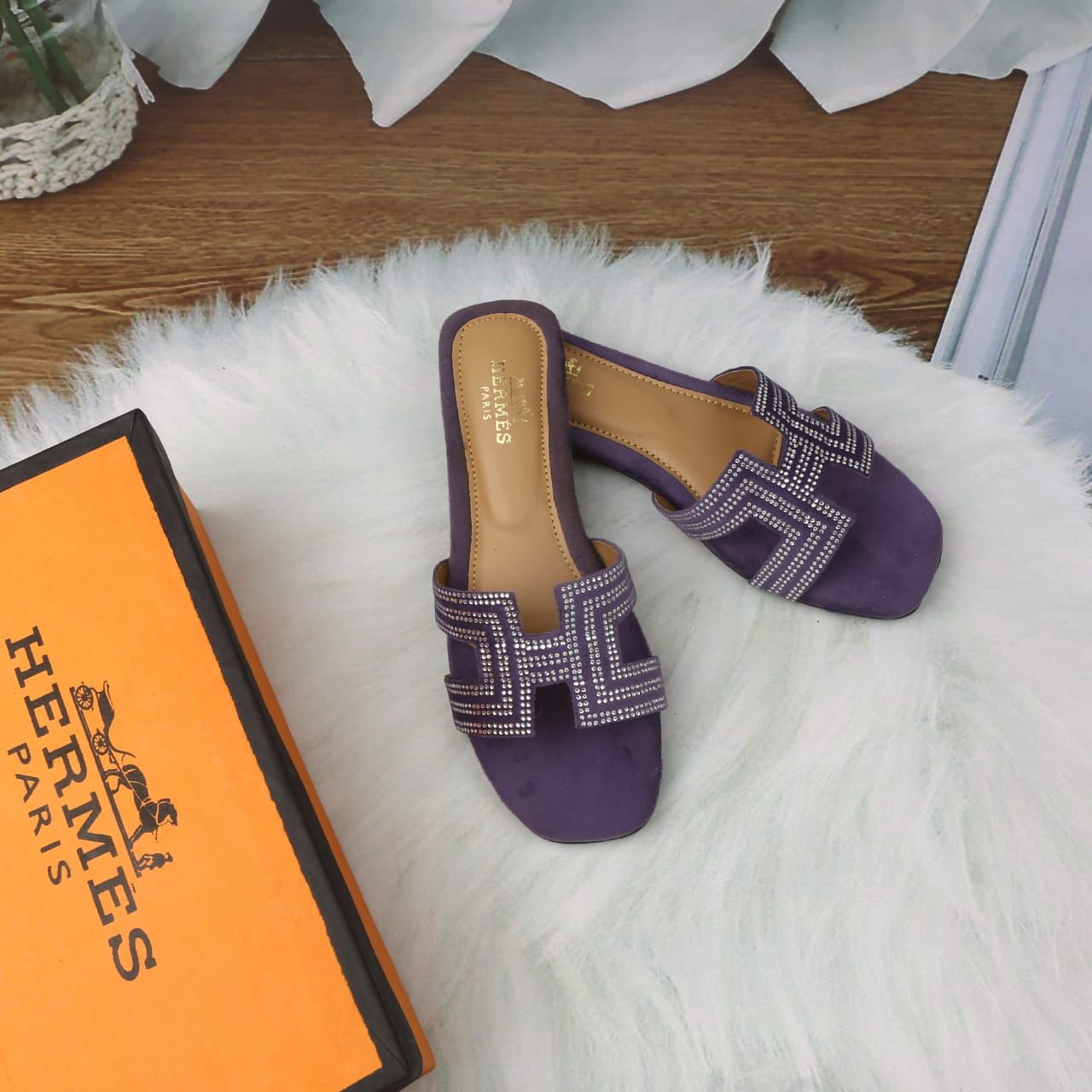 Hermes diamound(purple)