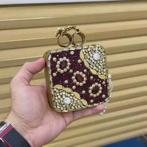 Afghan Bridal Clutch