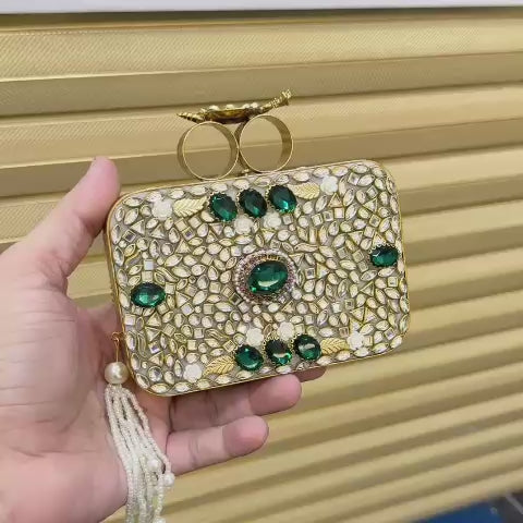 Afghan Bridal Clutch