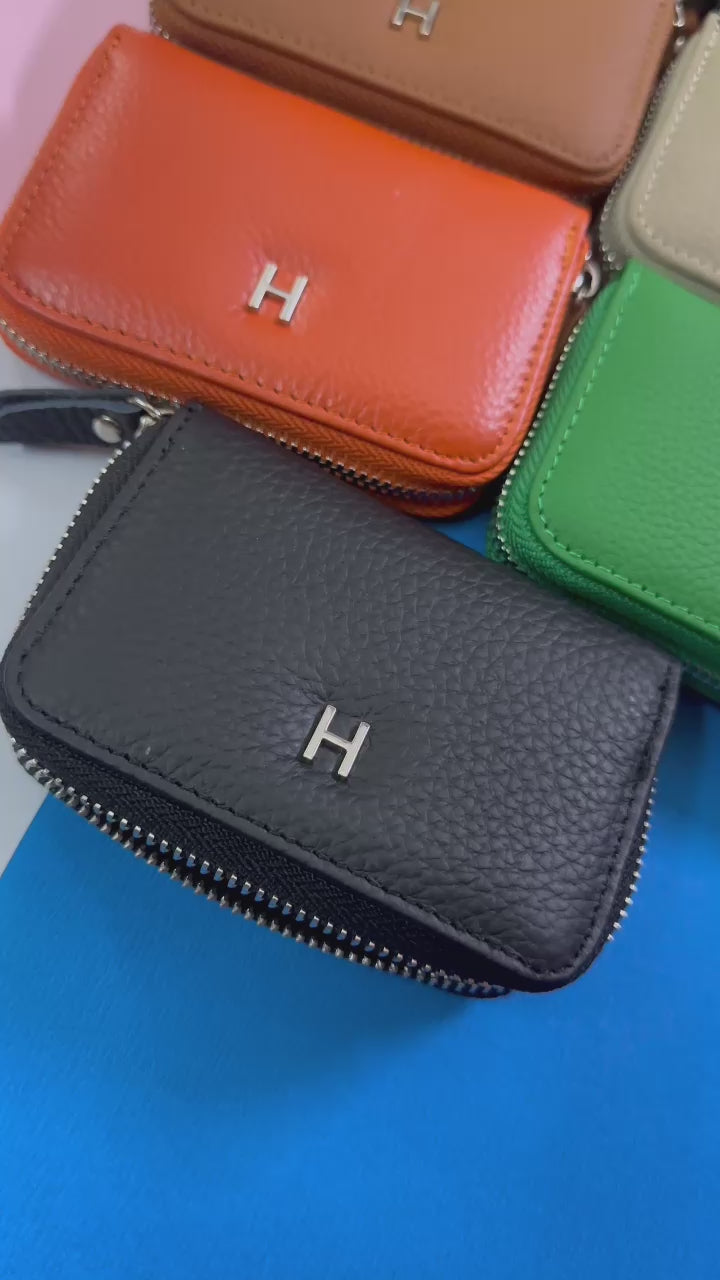 Genuine Leather Card Holder Wallet