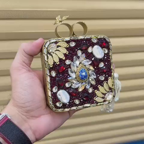 Afghan Bridal Clutch