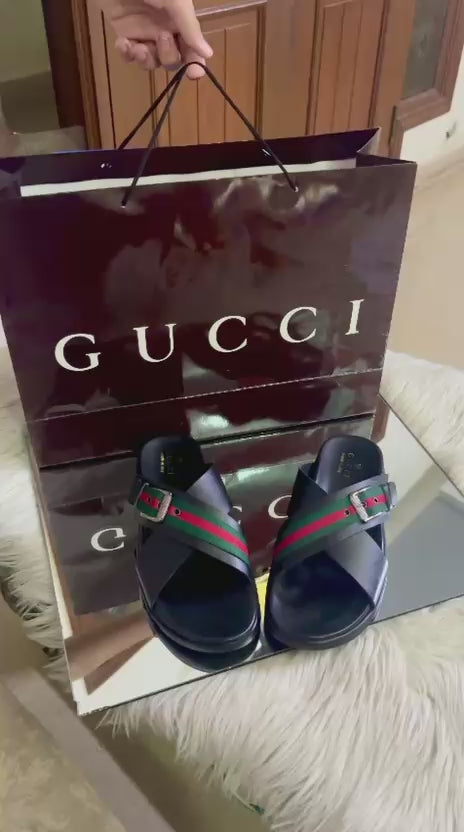 GG Men's Aura Slippers (Black)