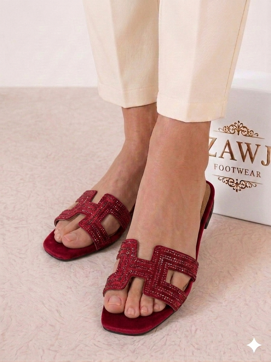 H Shaped Diamond Flats