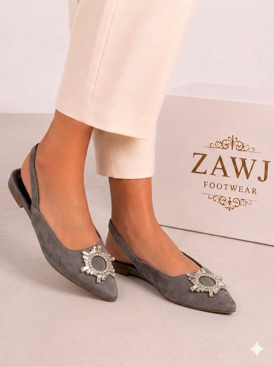 Velvet Aura Flats