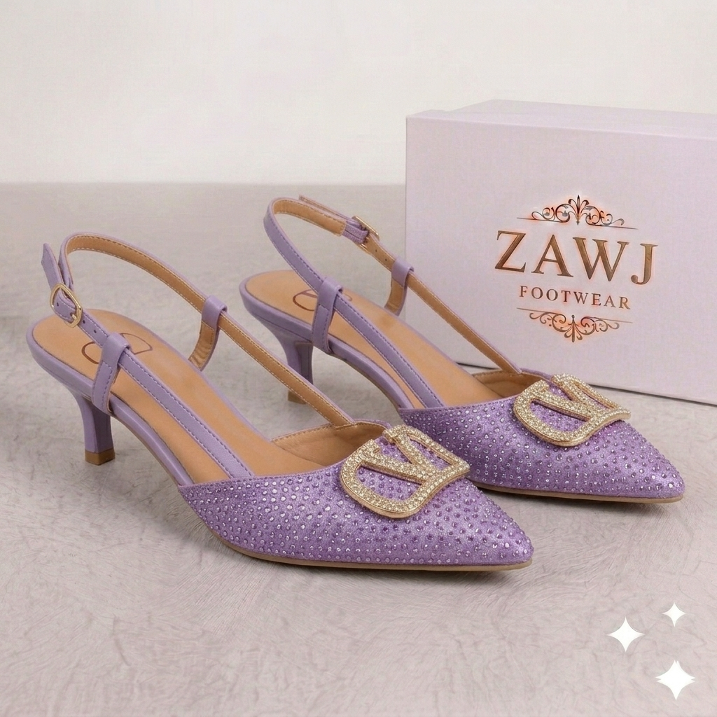 Zawj Buckle Fancy Heels