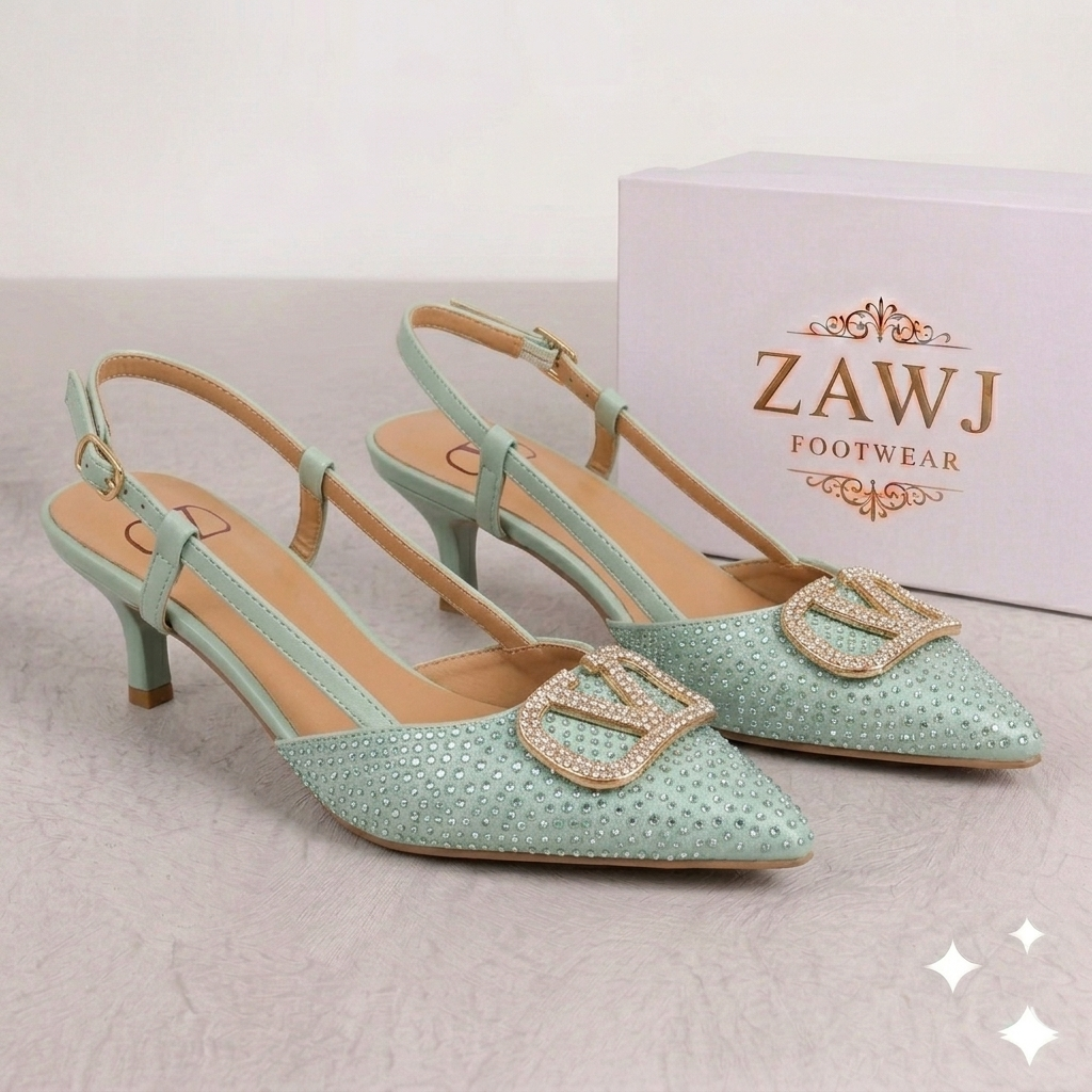 Zawj Buckle Fancy Heels