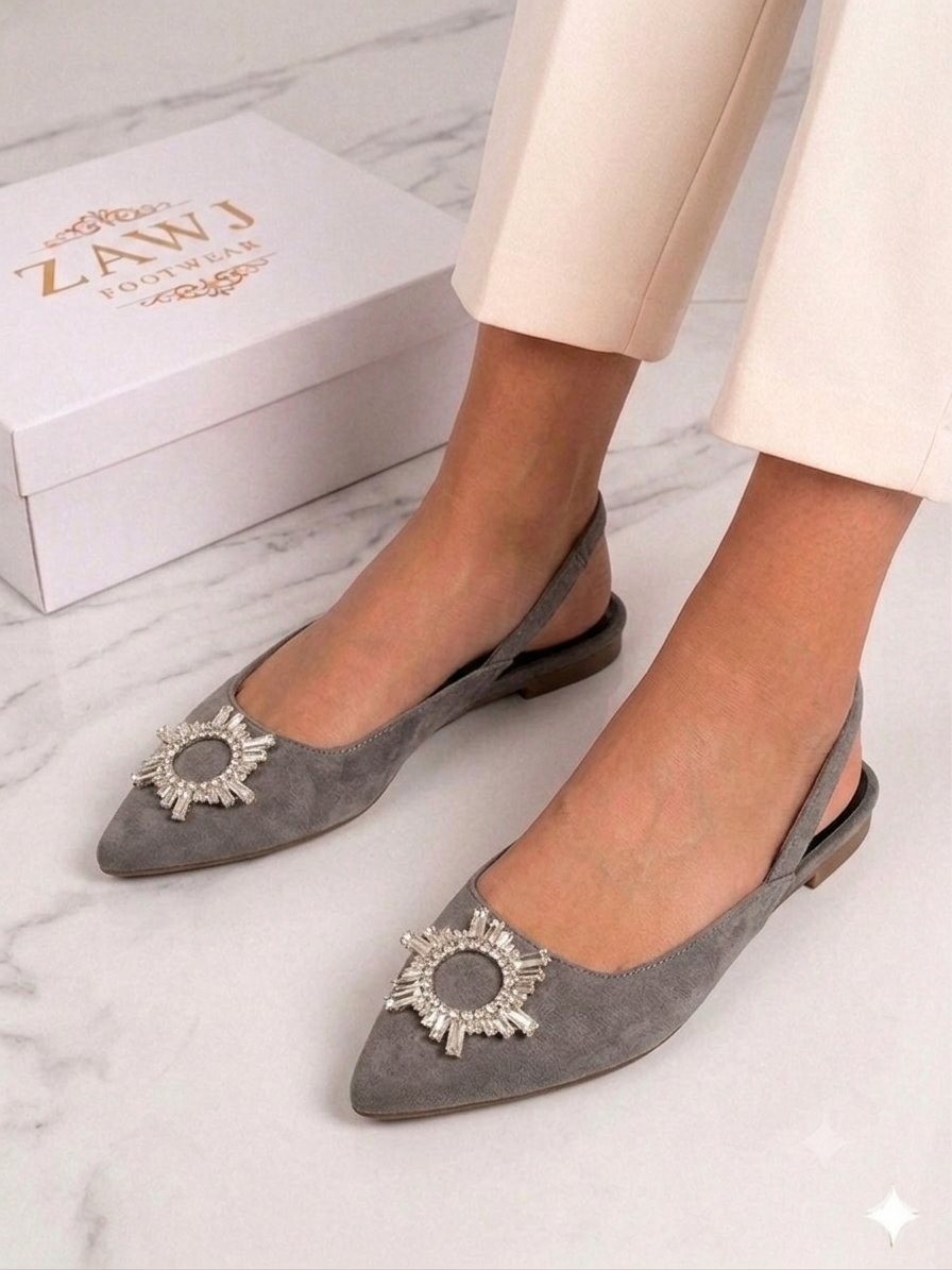 Velvet Aura Flats