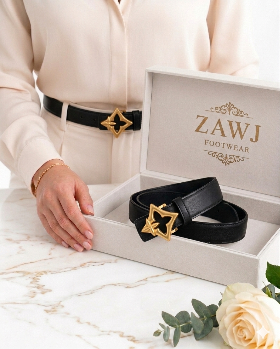 Zawj Noir Belt