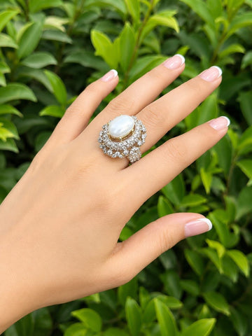 Crystal Stone Ring 02