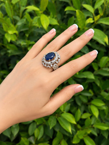 Crystal Stone Ring 01