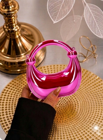 Acrylic Mini Clutch -PINK