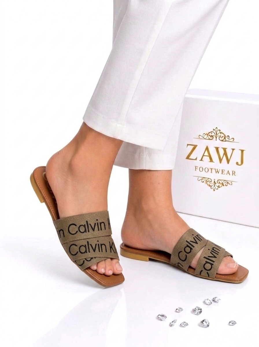CK Denim Flats