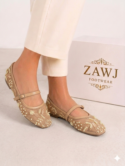 Hand Made EMBROIDERY PUMPS