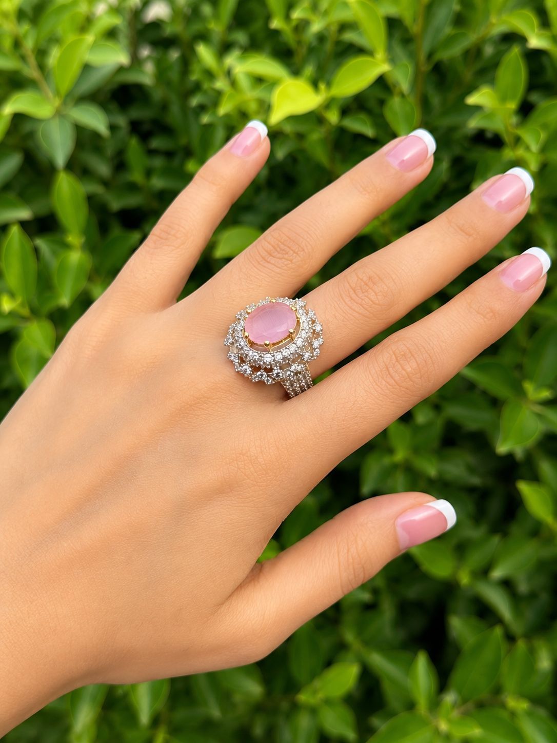 Crystal Stone Ring 07