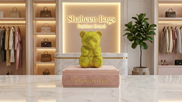 Golden Teddy Sparkle Clutch