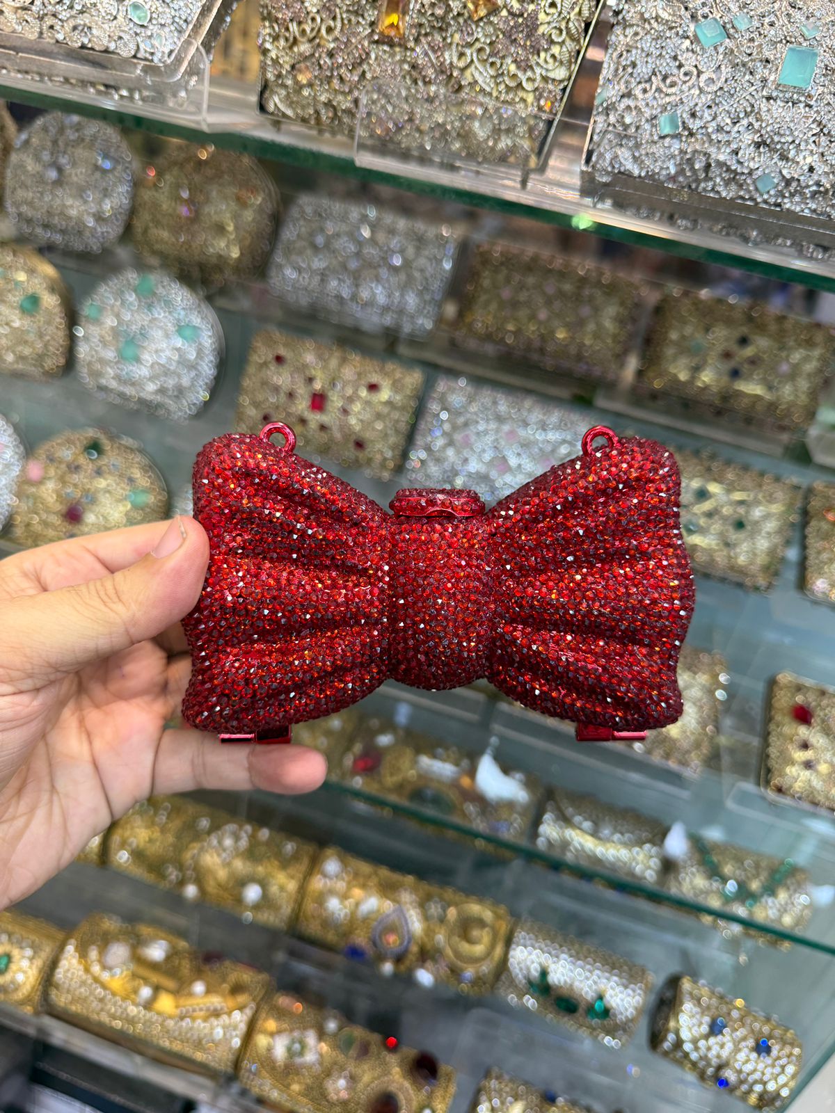 Red Glitter Luxe