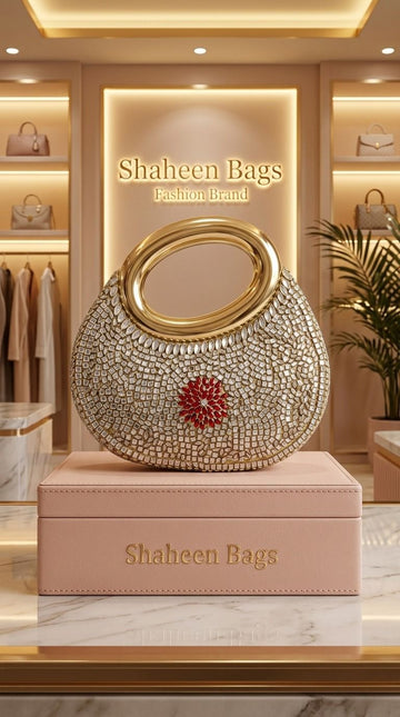 Ruby Bloom Clutch