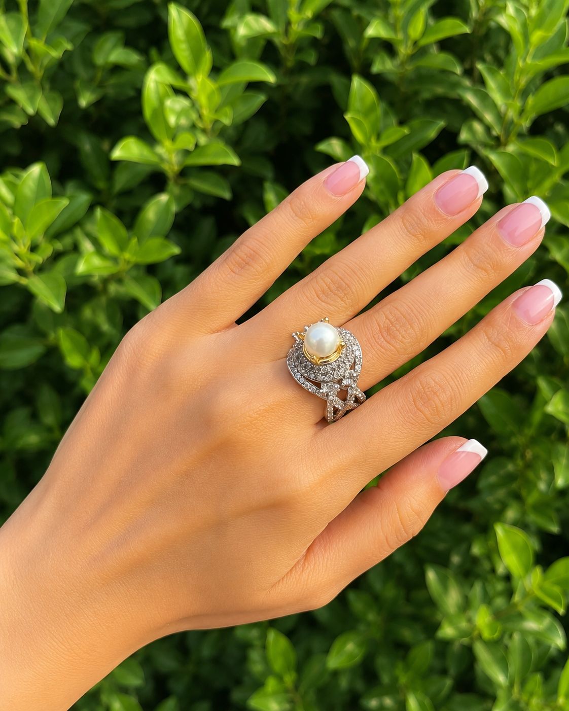 Zawj Ivory Adjustable Ring 05
