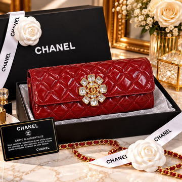 Luxe Diamond Clutch(Premium Quality)(With Box)