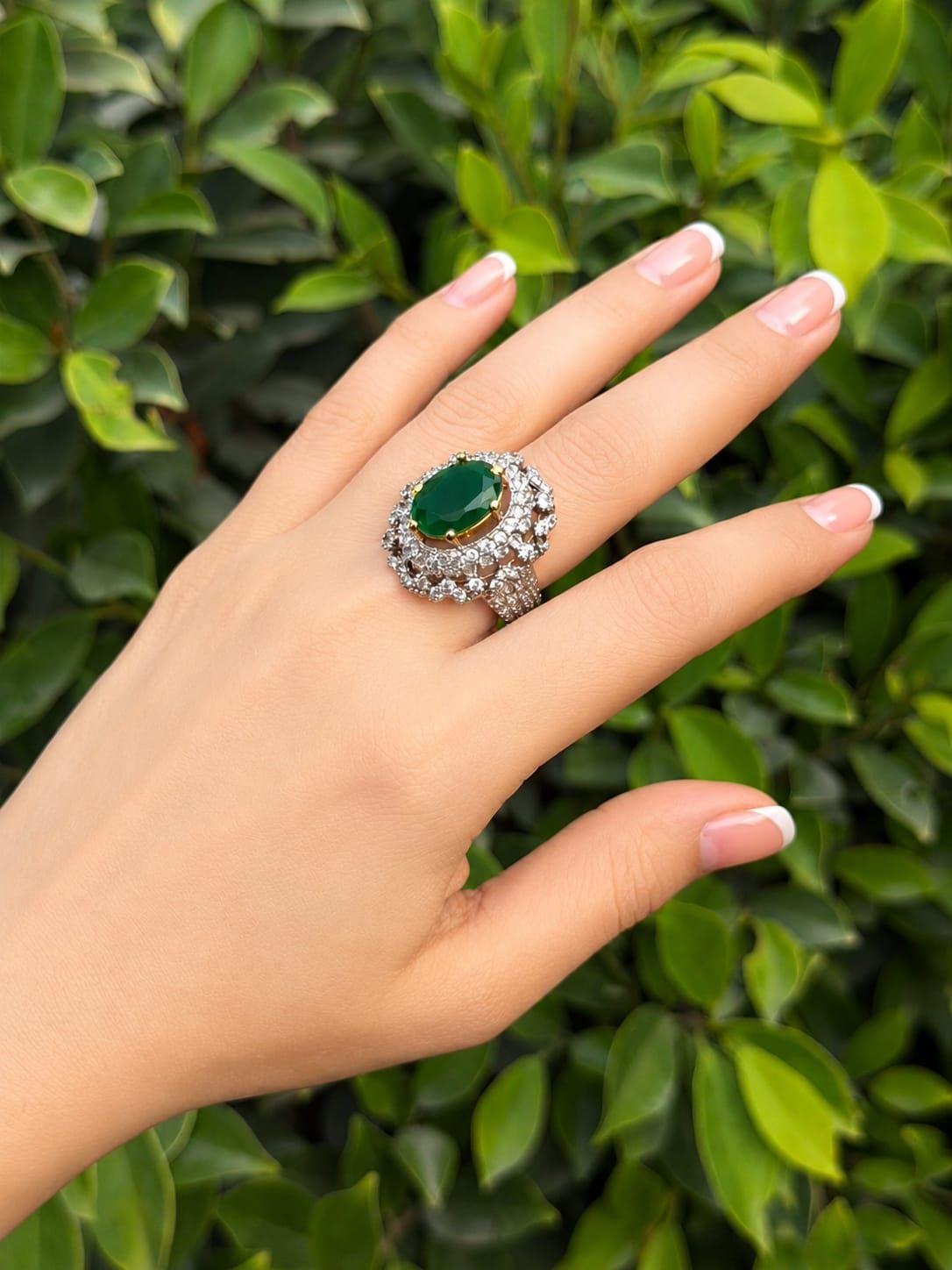 Crystal Stone Ring 03
