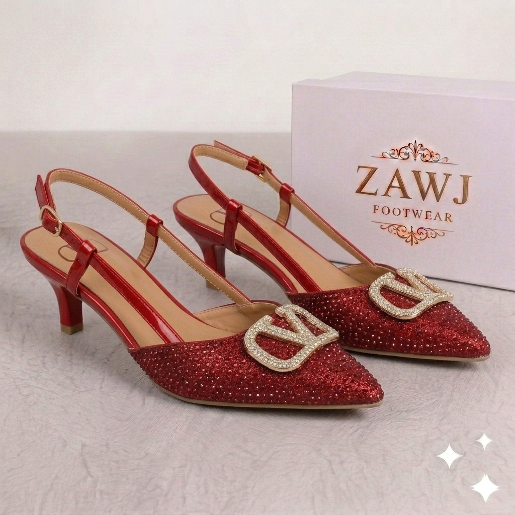 Zawj Buckle Fancy Heels