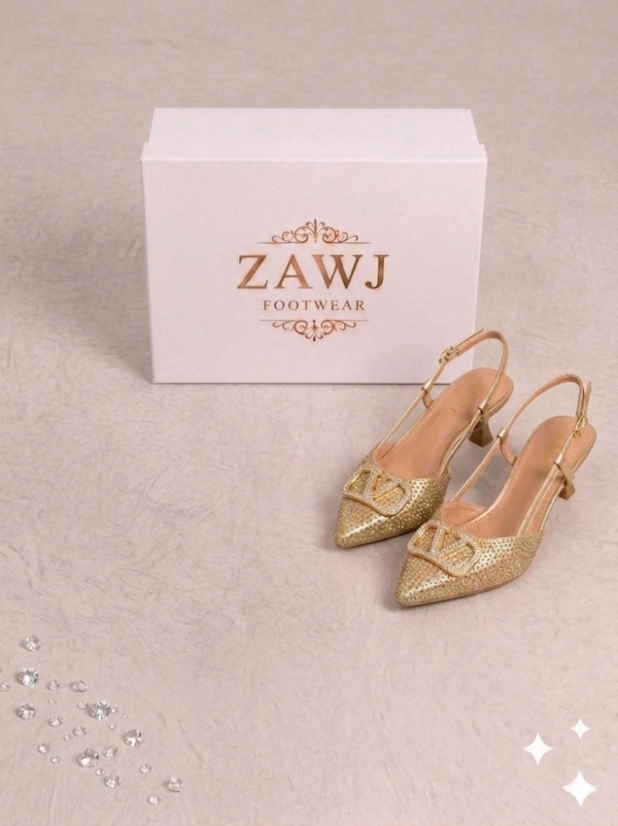 Zawj Buckle Fancy Heels