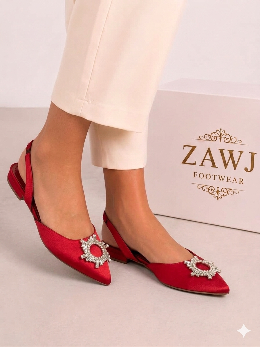 Velvet Aura Flats