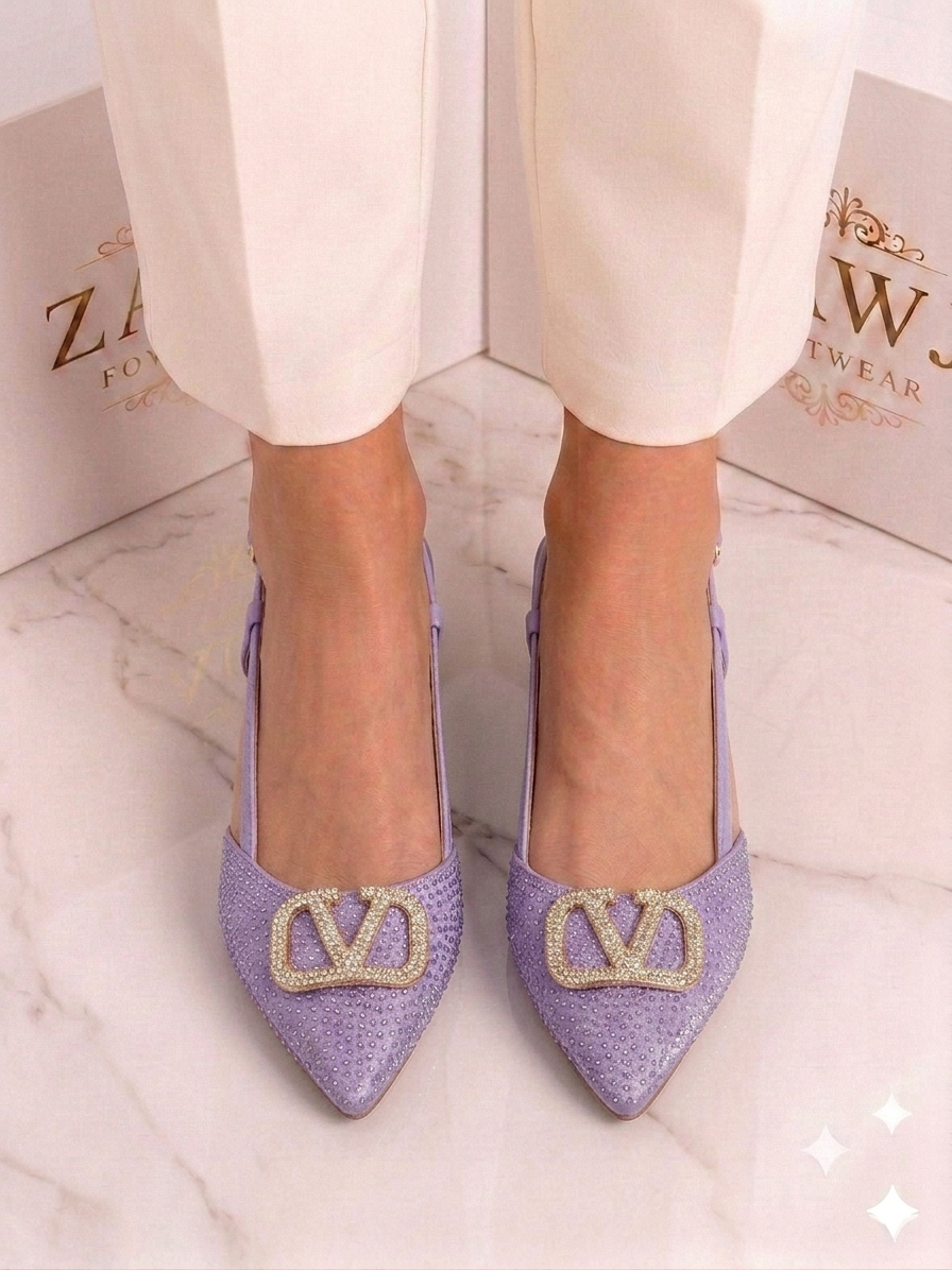 Zawj Buckle Fancy Heels