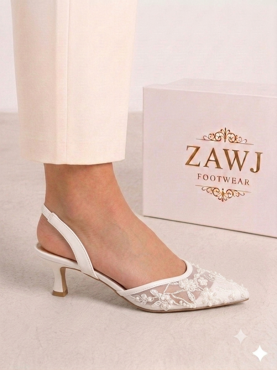 PEARL EMBROIDERY (White)