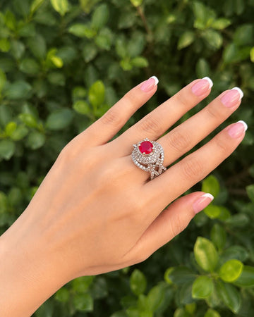 Zawj Ivory Adjustable Ring 06