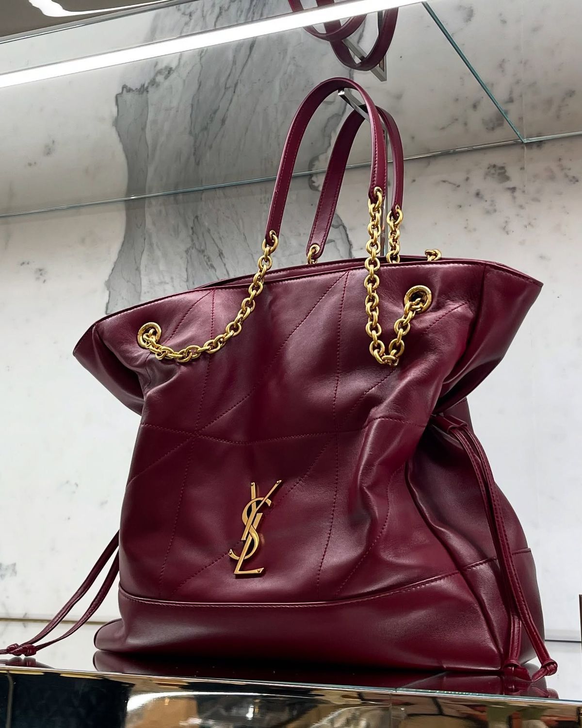 Bordeaux Ysl Tote