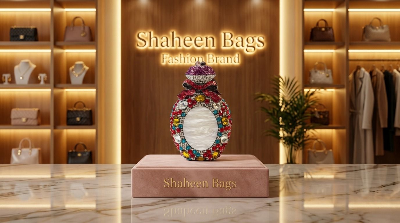 Jewel Bloom Clutch