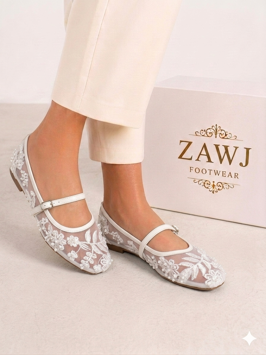 Hand Made EMBROIDERY PUMPS