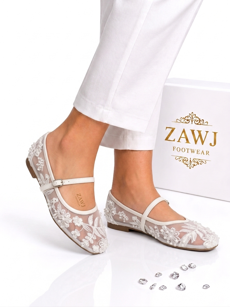 Hand Made EMBROIDERY PUMPS