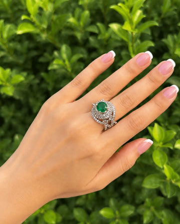 Zawj Ivory Adjustable Ring 04