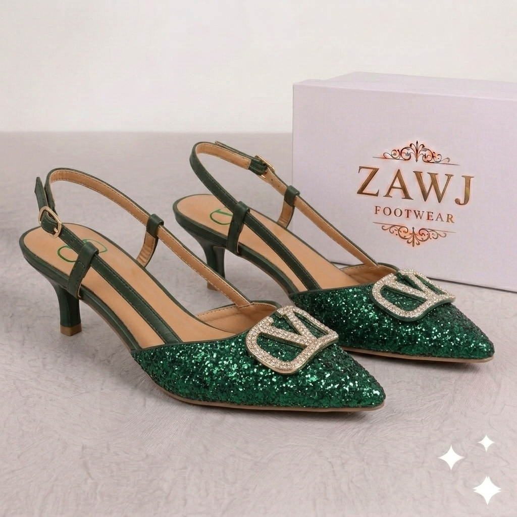 Zawj Buckle Fancy Heels