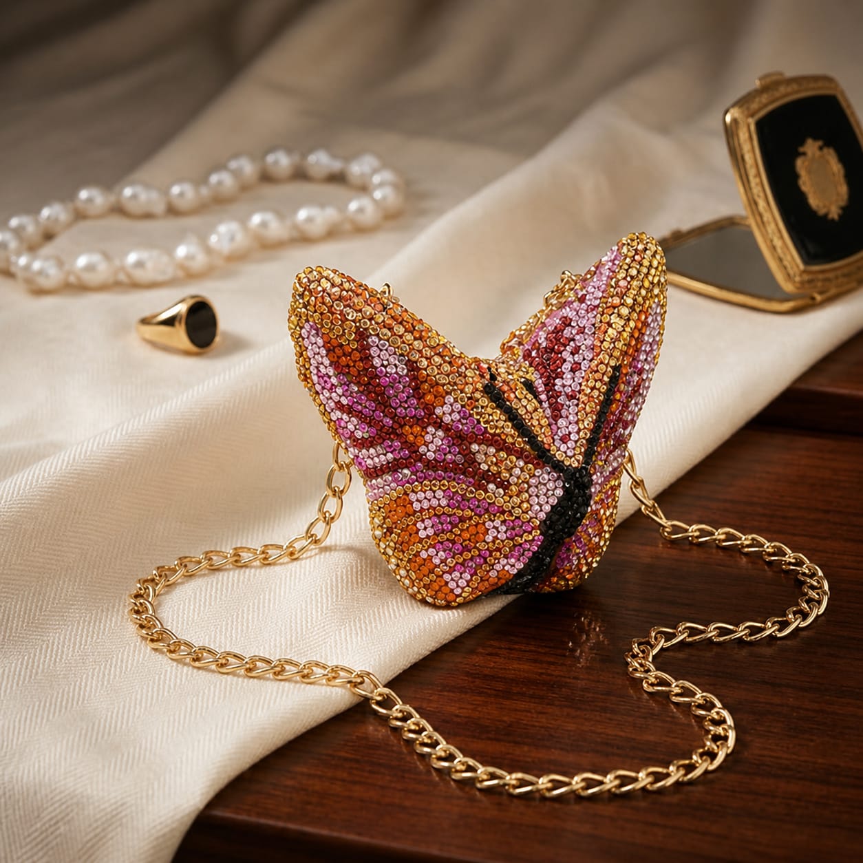 Mini Gilded Butterfly